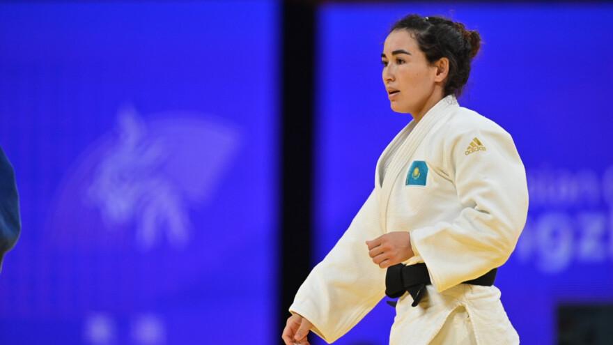 Абиба Абужакынова красиво вышла в четвертьфинал чемпионата мира по дзюдо