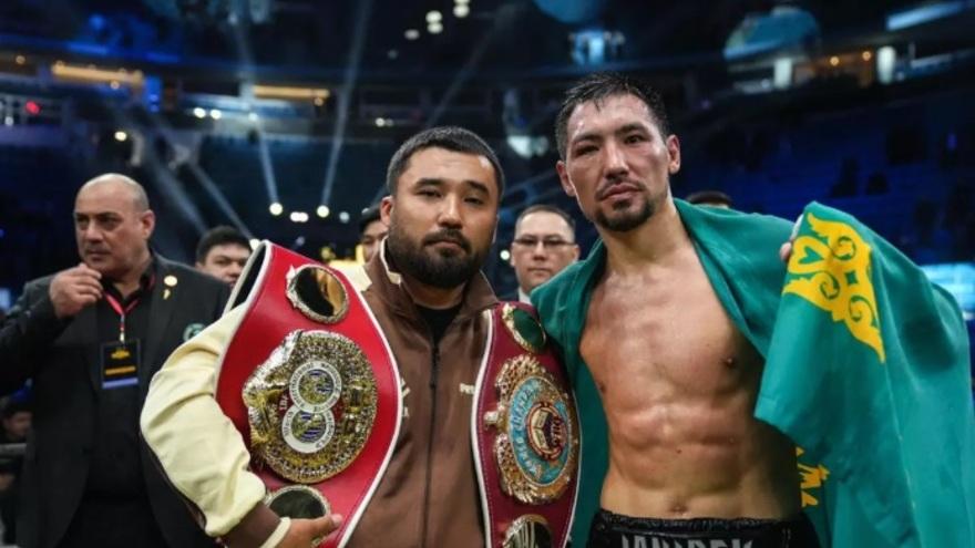 Нокаут Жанибека Алимханулы вошел в топ-10 лучших финишей года по версии DAZN