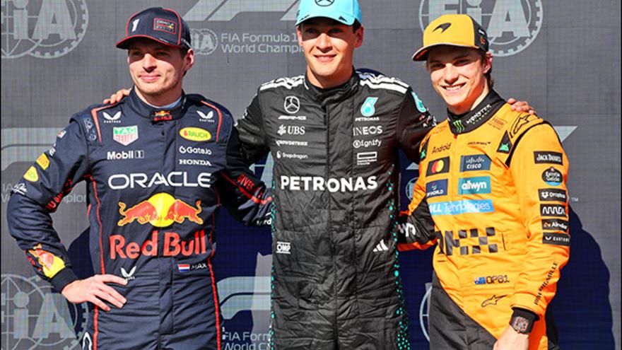 Расселл на поуле в Канаде: Mercedes опередил Red Bull и McLaren