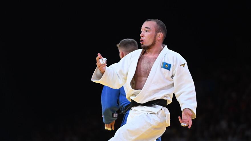 Абылайхан Жубаназар завершил выступление на чемпионате мира по дзюдо