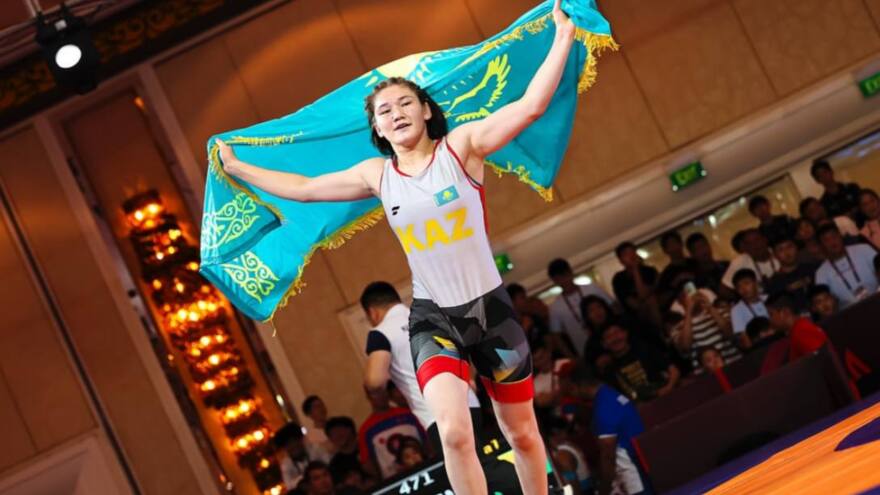 Казахстан феерично завершил чемпионат Азии по борьбе среди U17 и U23