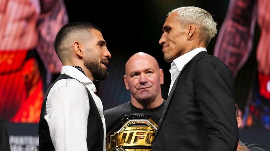 Топурия и Оливейра успешно прошли взвешивание перед главным боем UFC 317