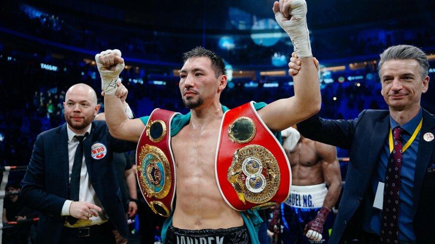 Алимханулы заявил о цели стать абсолютным чемпионом мира