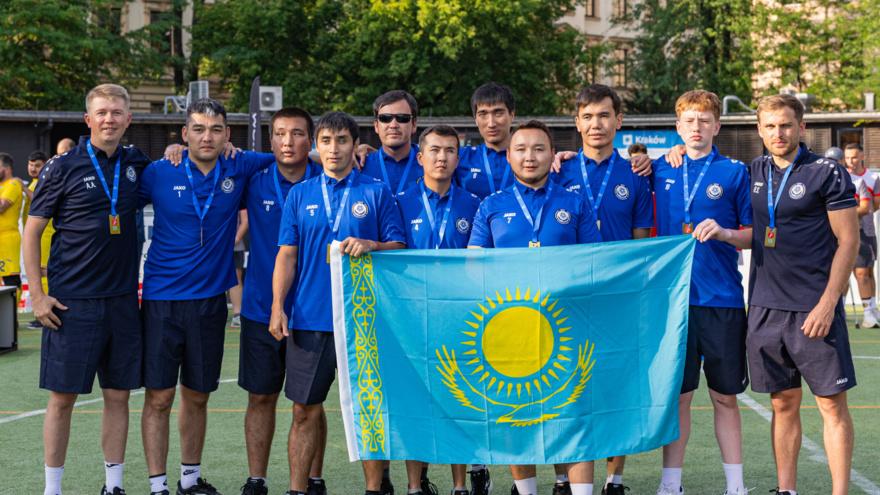 Сборная Казахстана по Blind football – бронзовый призер чемпионата Европы