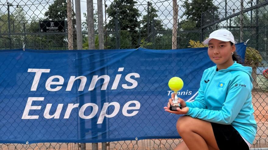 Казахстанка выиграла престижный теннисный турнир в Нидерландах