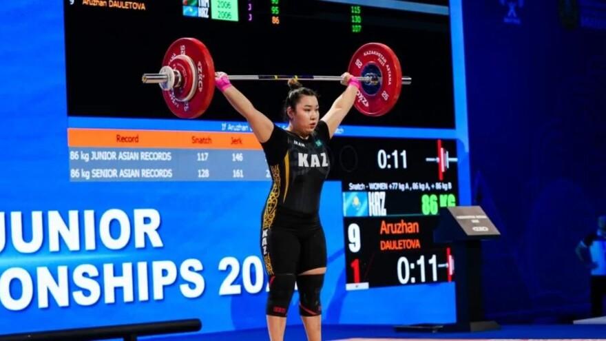 Бронзовая сила: Аружан Даулетова принесла Казахстану медаль на чемпионате Азии