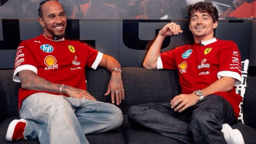 «Не проблема». Шарль Леклер - о взаимодействии с Хэмилтоном в Ferrari