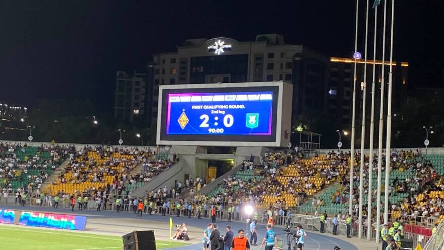 «Кайрат» прошел «Олимпию», одолев 2:0
