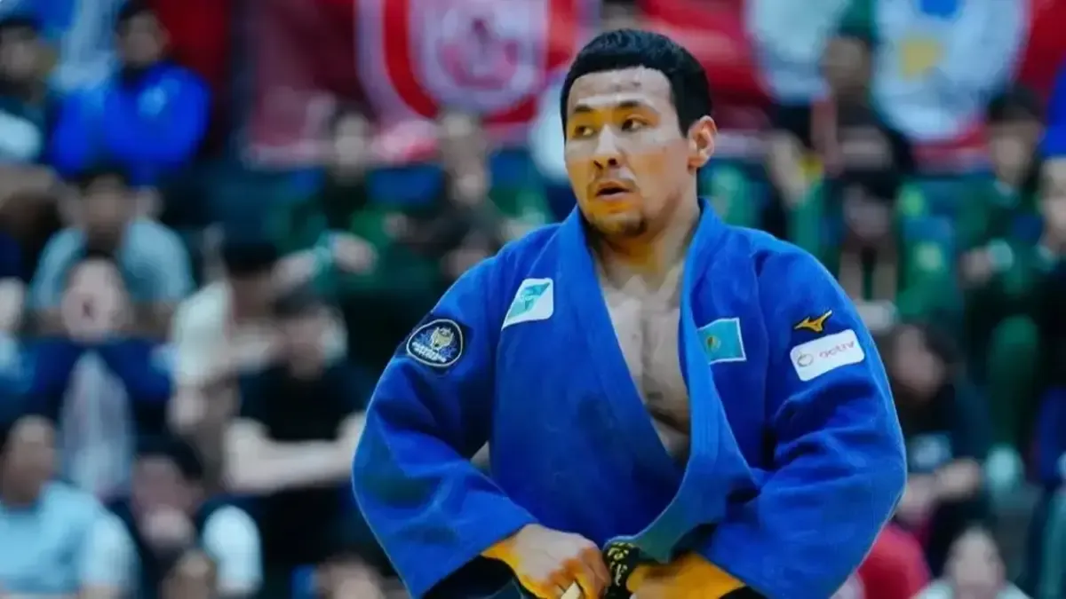 Уверенное начало: Ермахан Ануарбеков стартовал с победы на Grand Slam в Улан-Баторе
