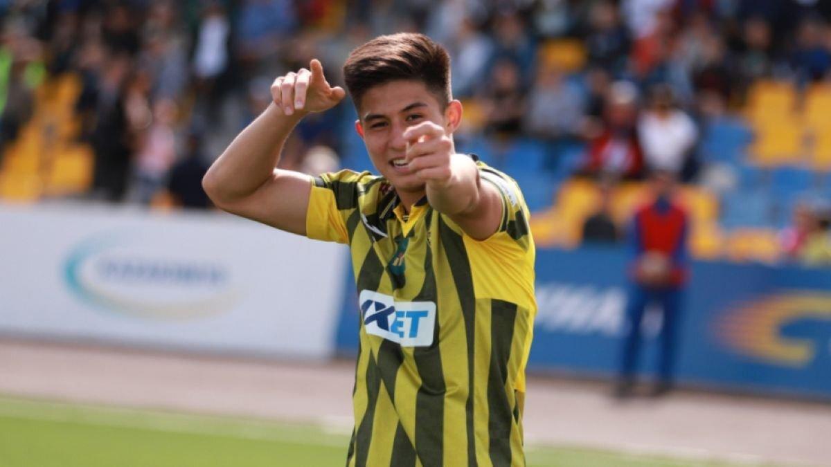 Видео. 16-летний Сатпаев забил шедевр за «Кайрат» в Лиге чемпионов