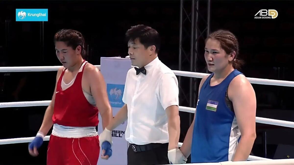 Куралай Егинбайкызы пробилась в финал чемпионата Азии U19 по версии World Boxing