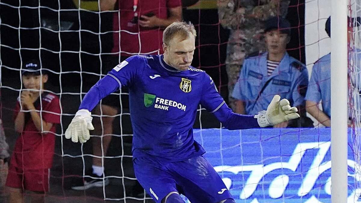 Вратарь «Жениса» лидер КПЛ по сухим матчам 