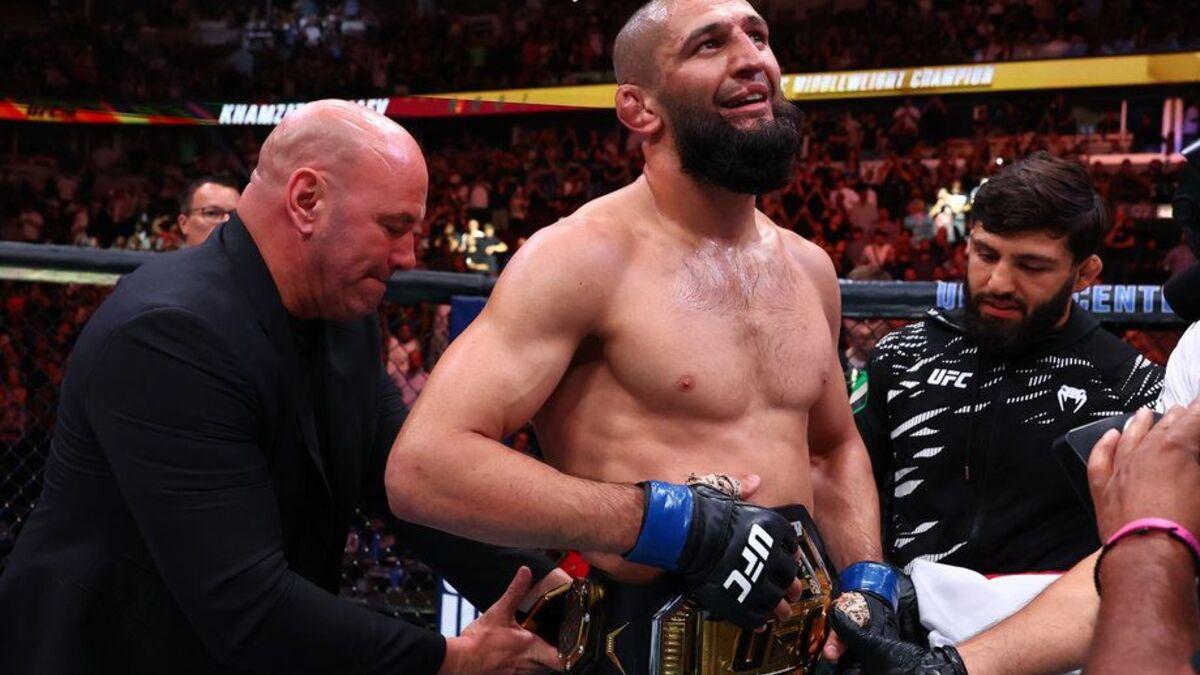 «Я просто шел вперед»: первые эмоции нового чемпиона UFC Хамзата Чимаева