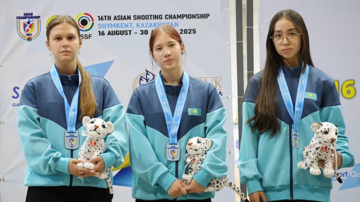 Казахстанские стрелки выиграли бронзу на чемпионате Азии в Шымкенте