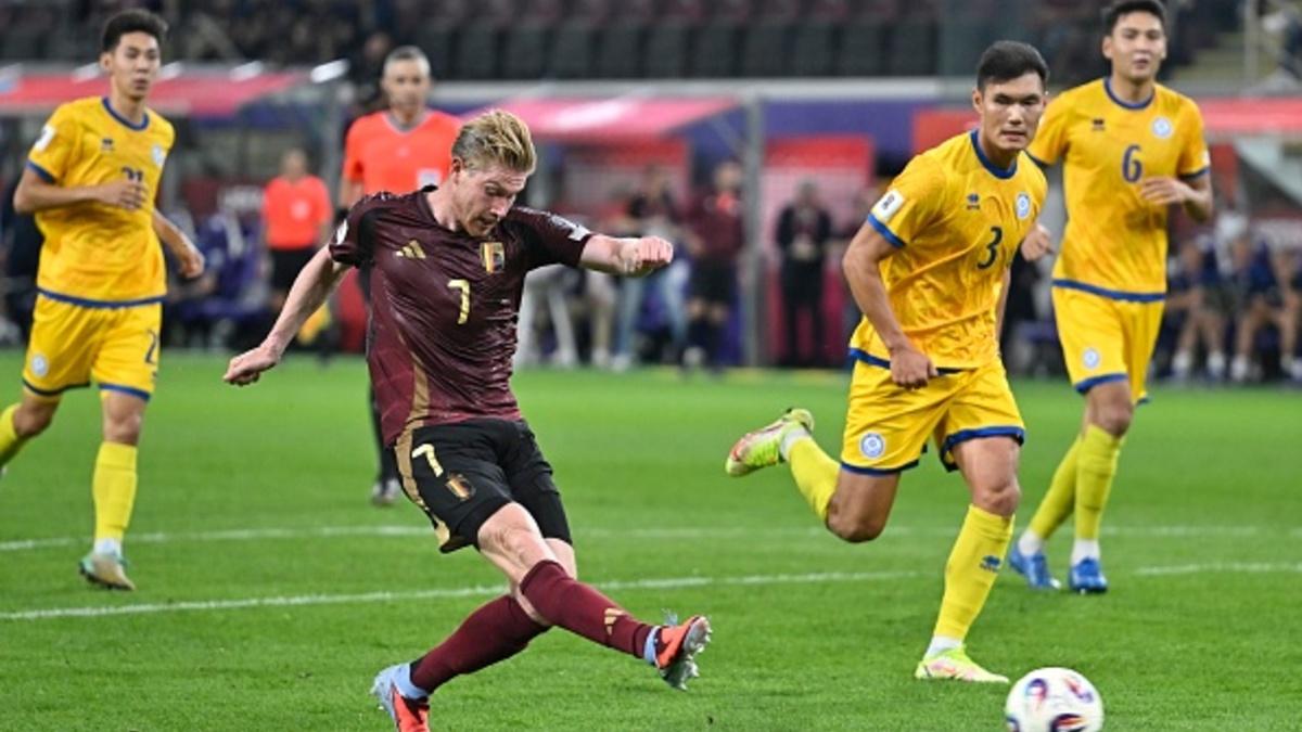 Видео. Бельгия — Казахстан 6:0. 7 сентября