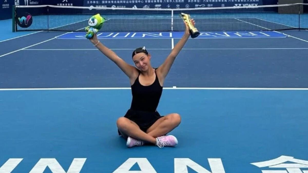 Казахстанская теннисистка победила на турнире ITF W15