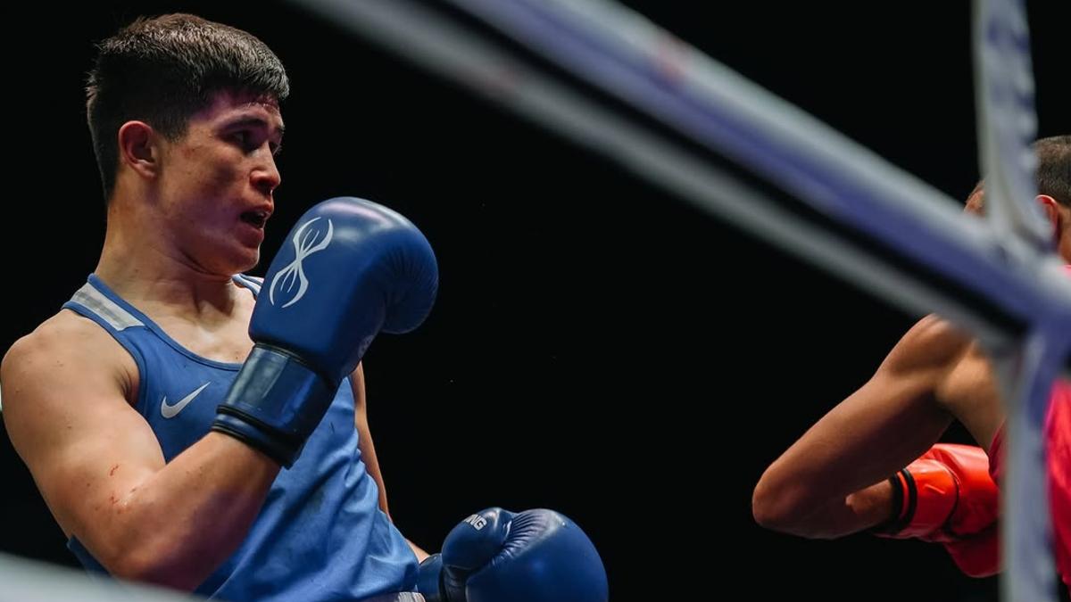 Лучший молодой боксер Казахстана вышел в финал чемпионата мира