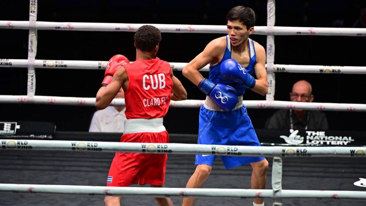 Санжар Ташкенбай вышел в финал чемпионата мира по боксу