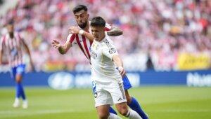 «Атлетико» - «Реал» - 5:2. Дубль Альвареса и нокаут от Гризманна. Видео голов и обзор матча