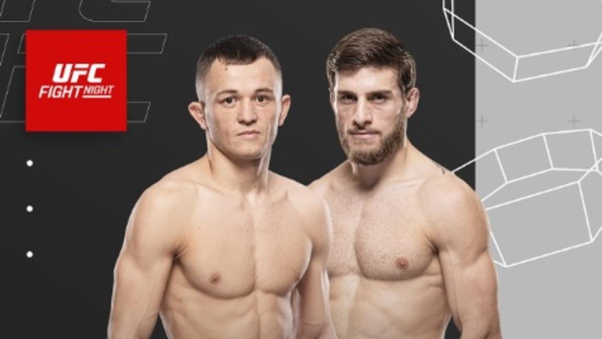UFC официально объявил бой Бекзата Алмахана и Александра Топурии