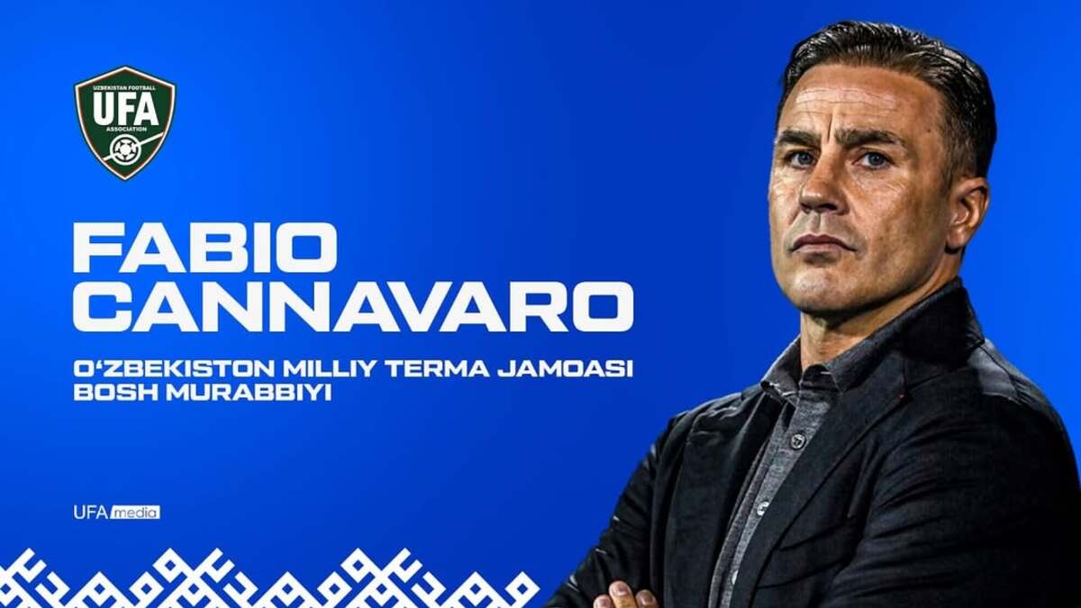 Официально. Каннаваро – новый главный тренер сборной Узбекистана