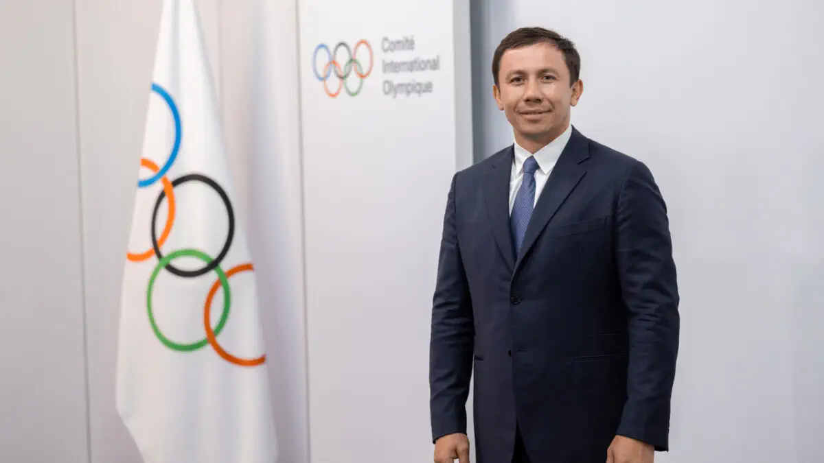 Геннадий Головкин и Димаш Кудайберген посетили чемпионат мира по таэквондо