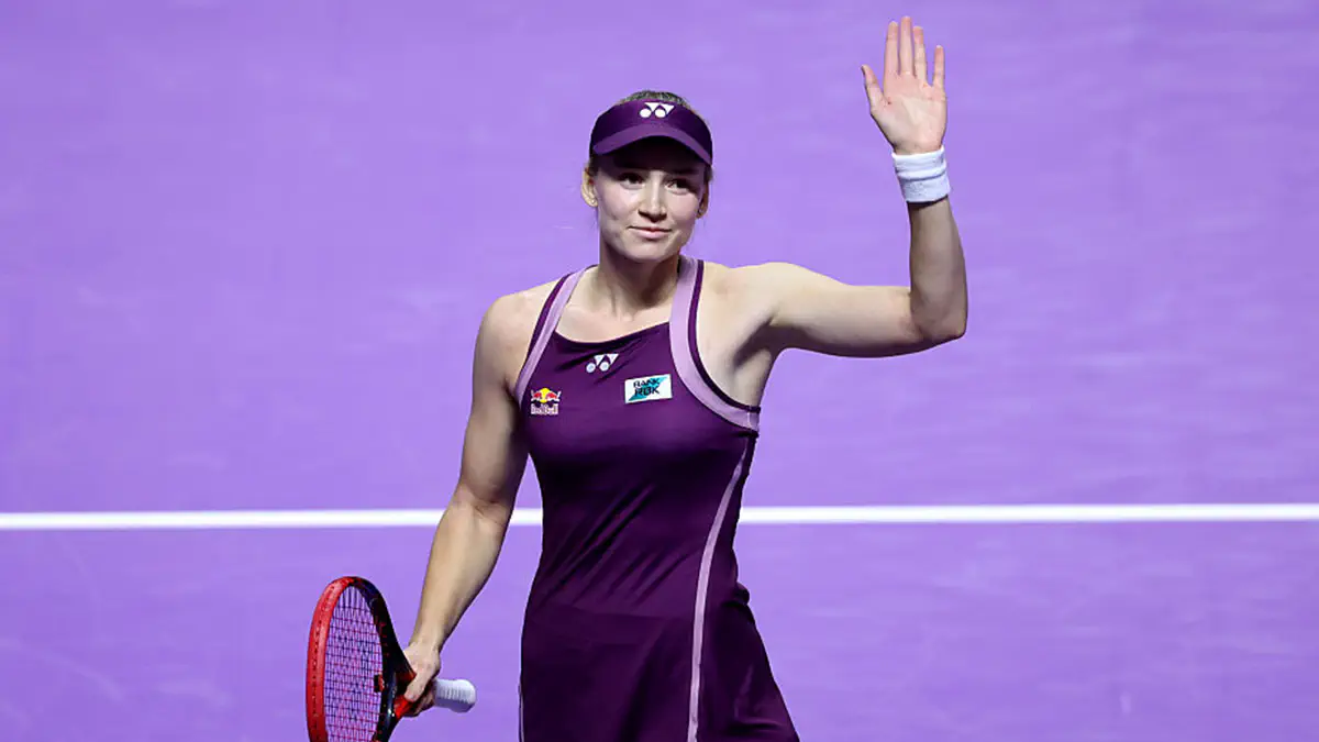 Рыбакина оформила досрочный выход в полуфинал Итогового турнира WTA