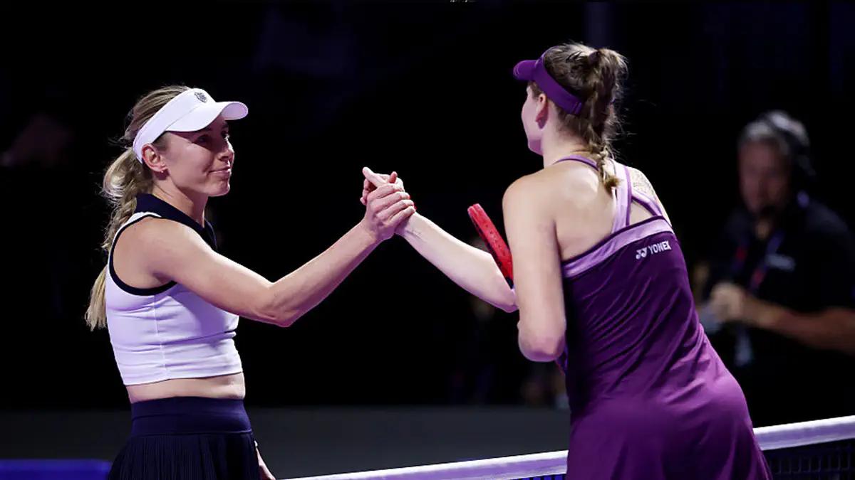 Елена Рыбакина - Екатерина Александрова. Видеообзор триумфа на Итоговом турнире WTA