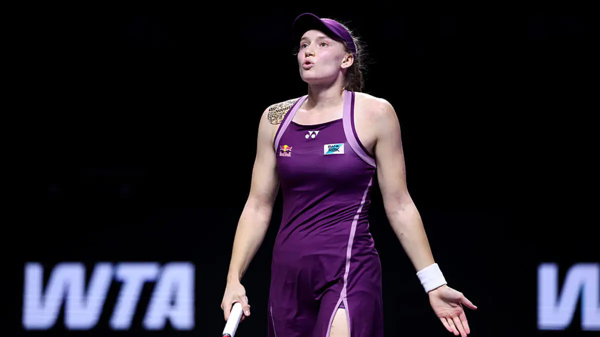 Рыбакина прокомментировала исторический выход в финал Итогового турнира WTA 