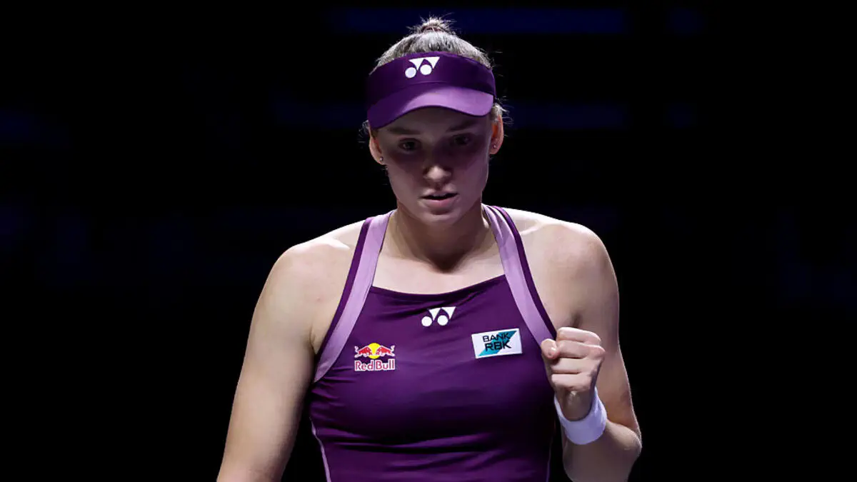 Рыбакина Соболенконы жеңіп, WTA 2025 маусымдық турнирінің жеңімпазы атанды!