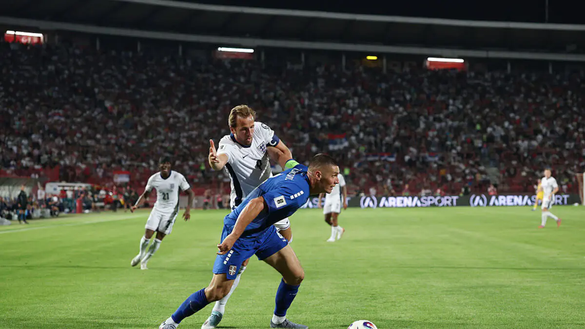 Англия - Сербия. Стартовые составы команд