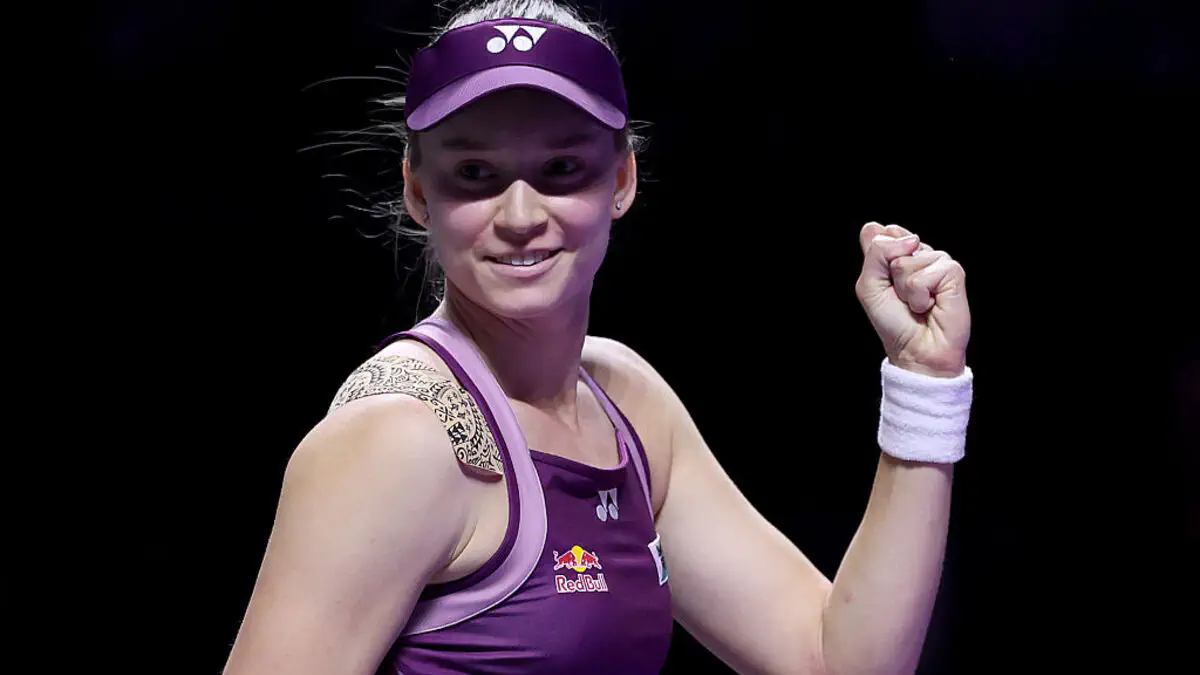 Елена Рыбакина претендует на престижную награду от WTA 