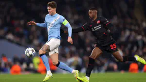 Даже Холанд не помог. «Манчестер Сити» проиграл «Байеру» и потерпел первое поражение в Лиге чемпионов