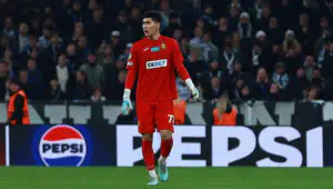 Голкипер «Кайрата» Темирлан Анарбеков вошёл в топ-7 лучших игроков Лиги Чемпионов с идеальной оценкой