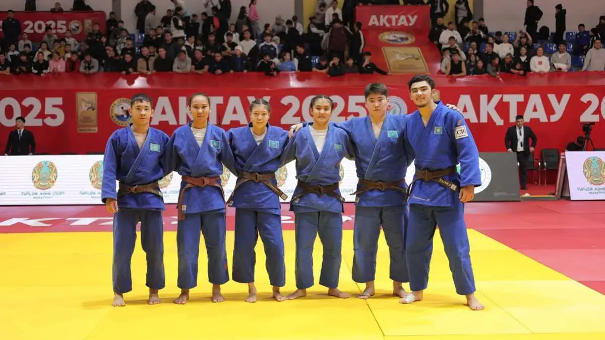 Астана победила в смешанном командном зачете чемпионата Казахстана по дзюдо среди кадетов
