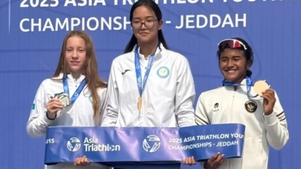 Казахстанские триатлонисты удачно представили страну на чемпионате Азии