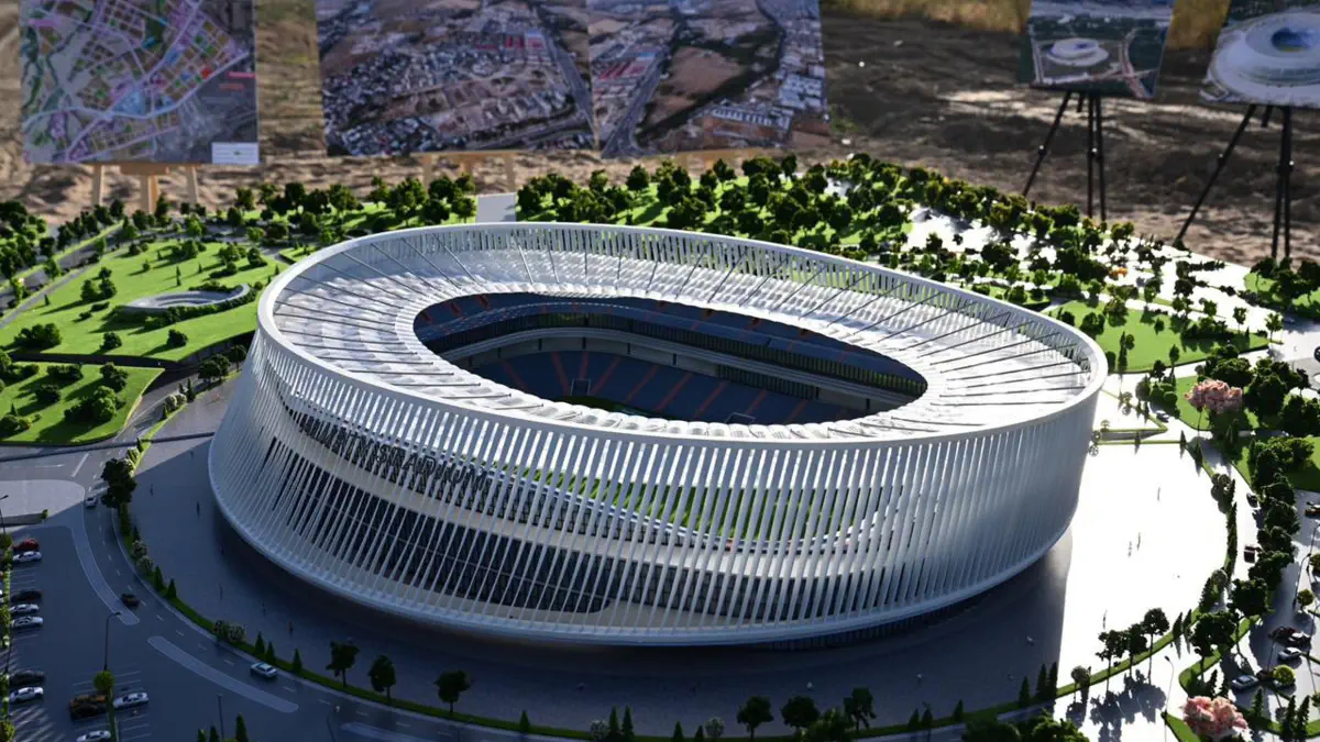 В Алматы увеличат вместимость нового стадиона до 45 тысяч человек