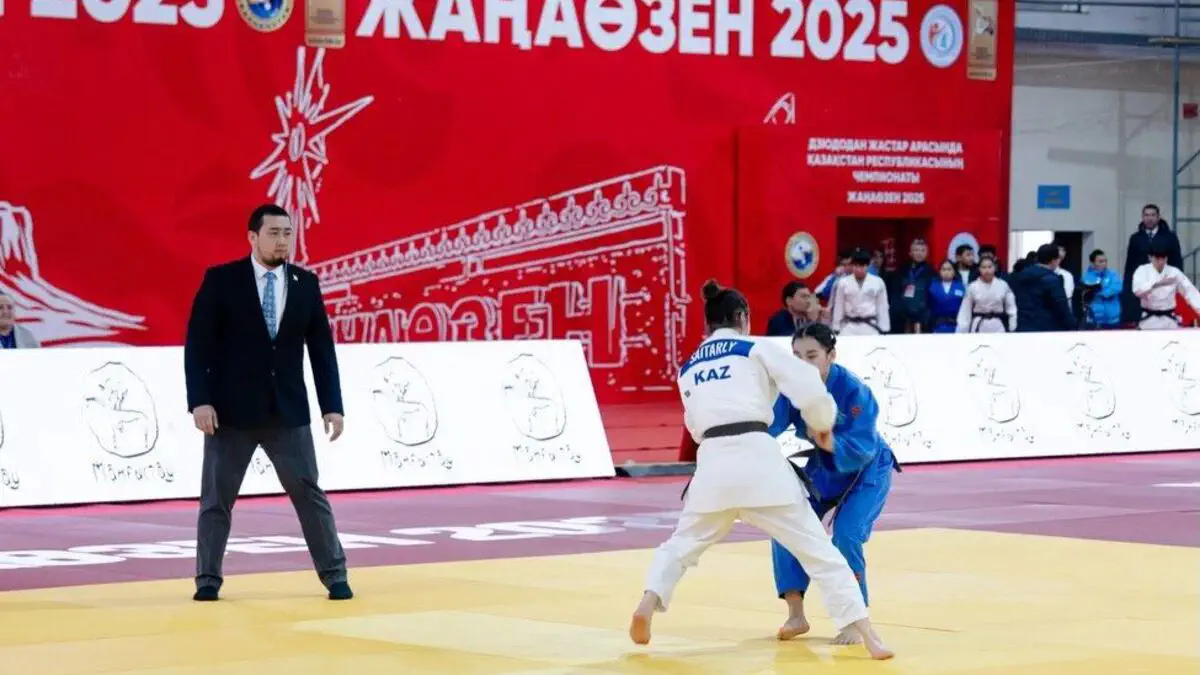 В Жанаозене стартовал молодежный чемпионат Казахстана по дзюдо