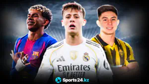 Сатпаев в одной компании с Ямалем и другими звездами: лучшие молодые игроки текущего сезона