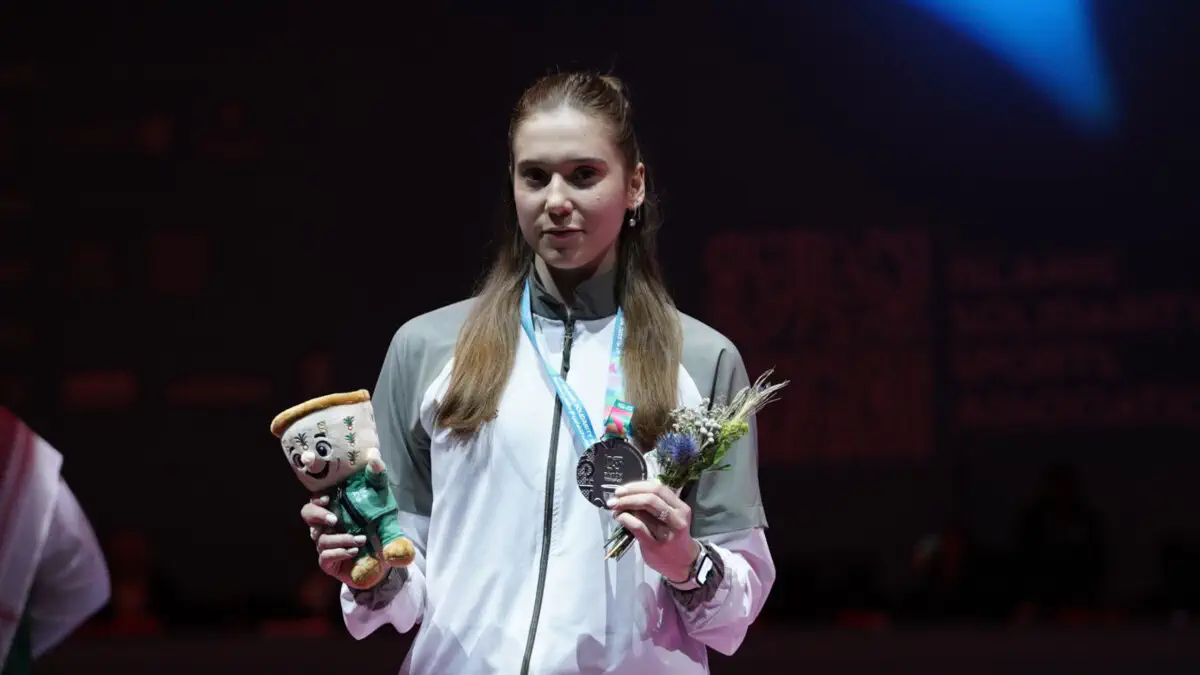 София Актаева завоевала серебро Кубка мира по фехтованию