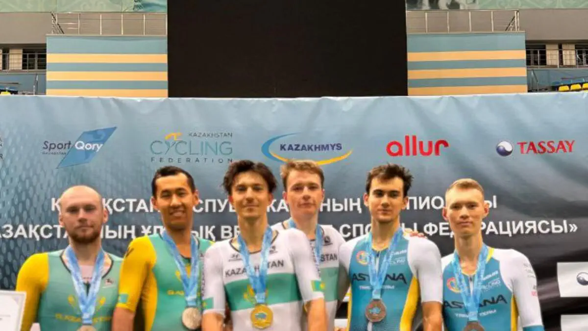 В Астане прошел зимний чемпионат Казахстана по велоспорту