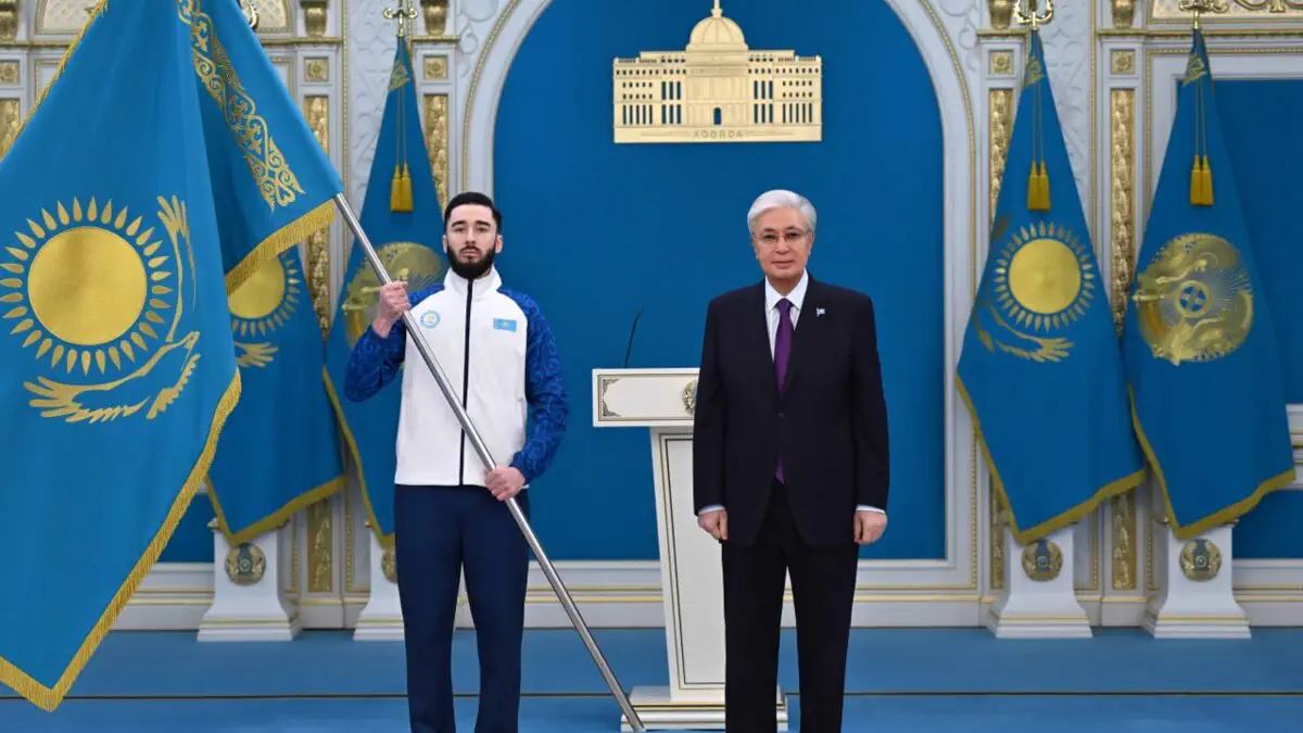 Кому Токаев доверил флаг на Олимпиаду в Милане?