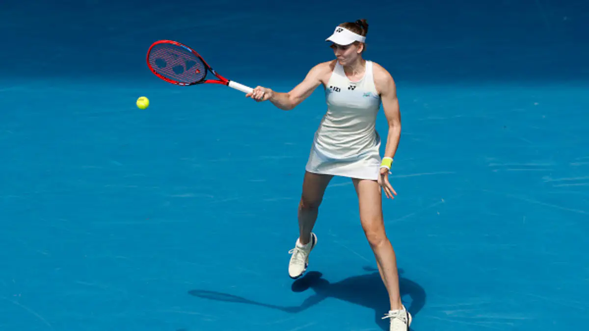 Рыбакина грандиозно выиграла первый сет в полуфинале Australian Open