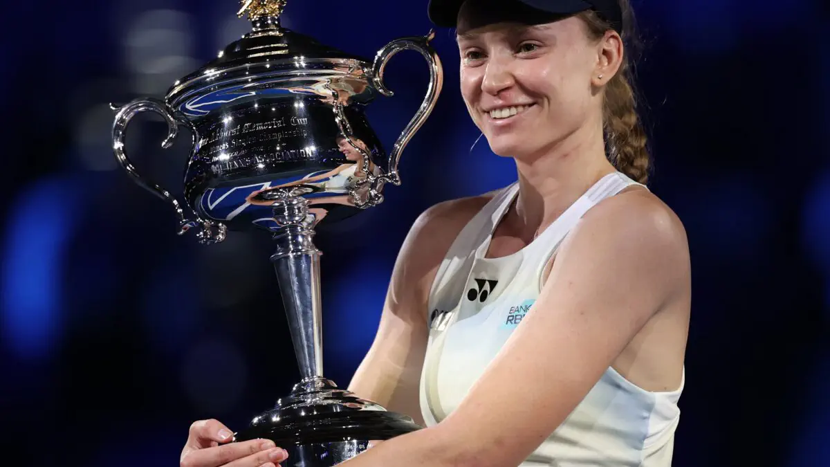 Australian Open опубликовал пост на казахском языке после победы Рыбакиной