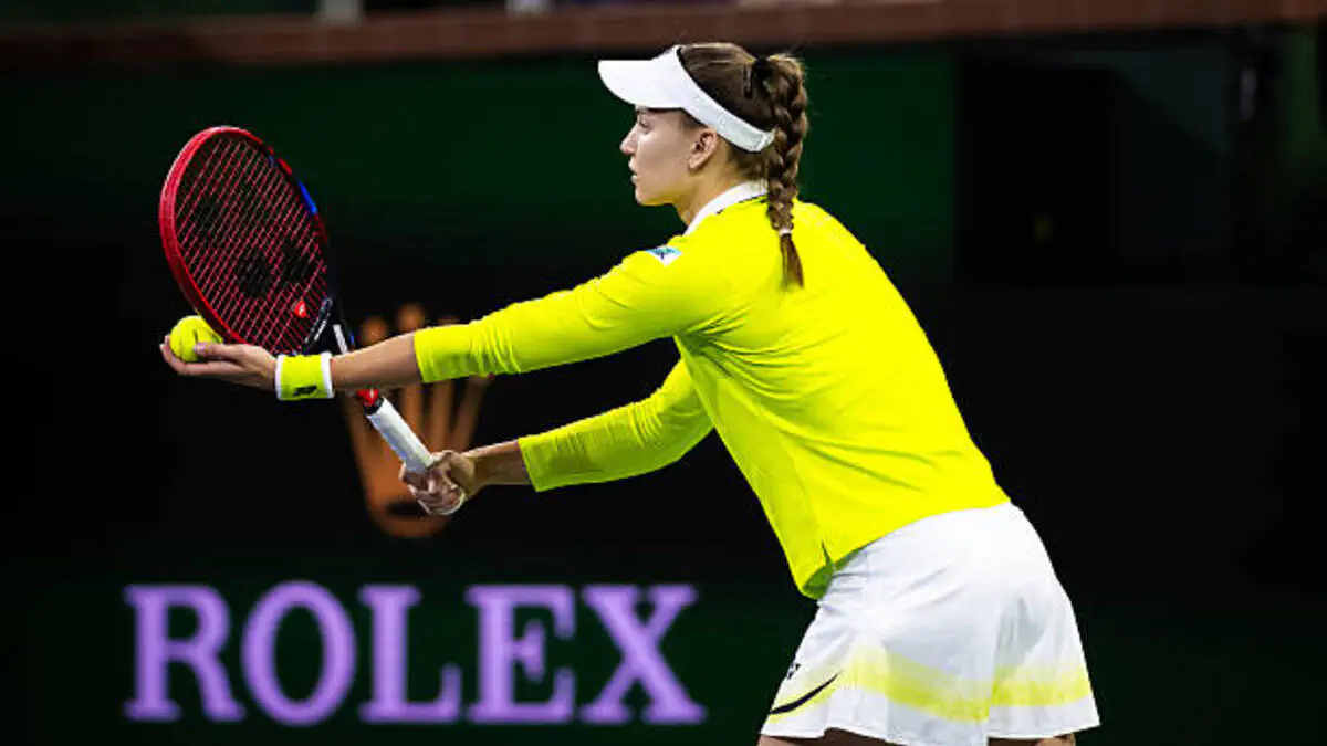 WTA анонсировала матч Рыбакиной в 1/8 финала турнира в Индиан-Уэллсе