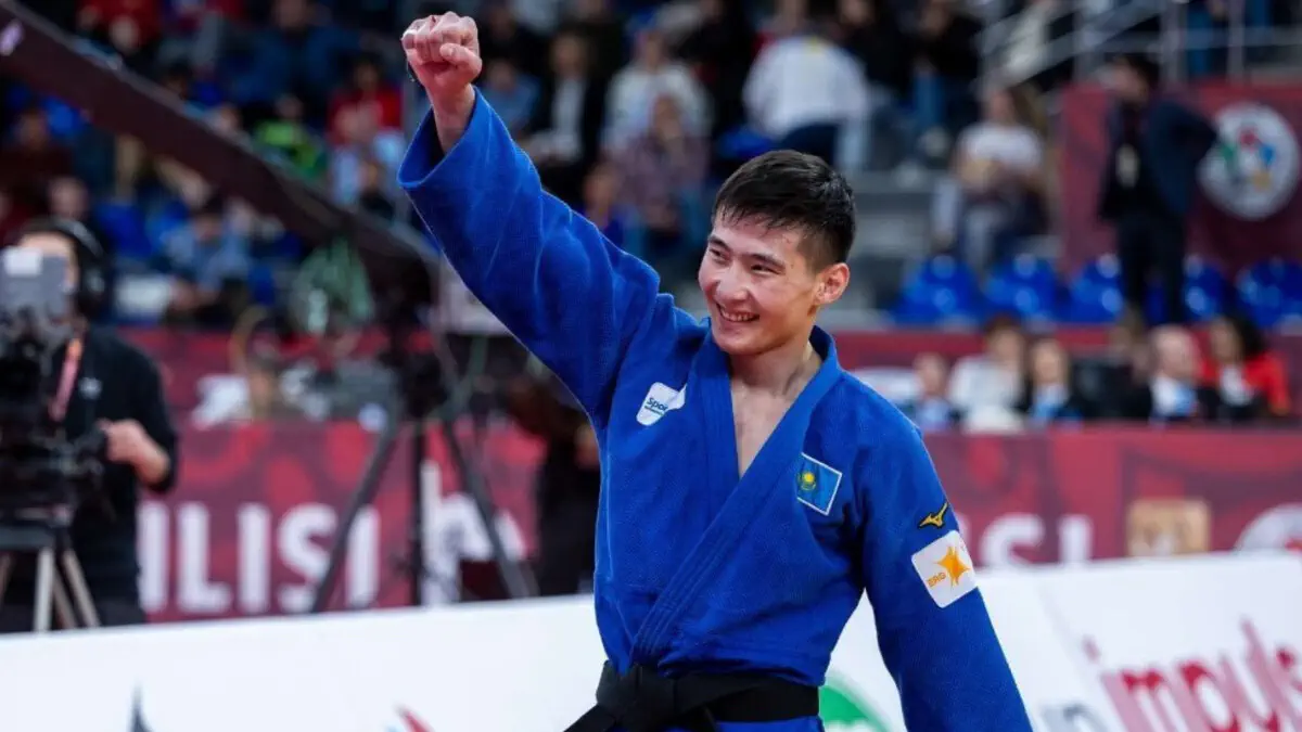 Дзюдоист Нурканат Серикбаев принес Казахстану «золото» на Grand Slam в Грузии