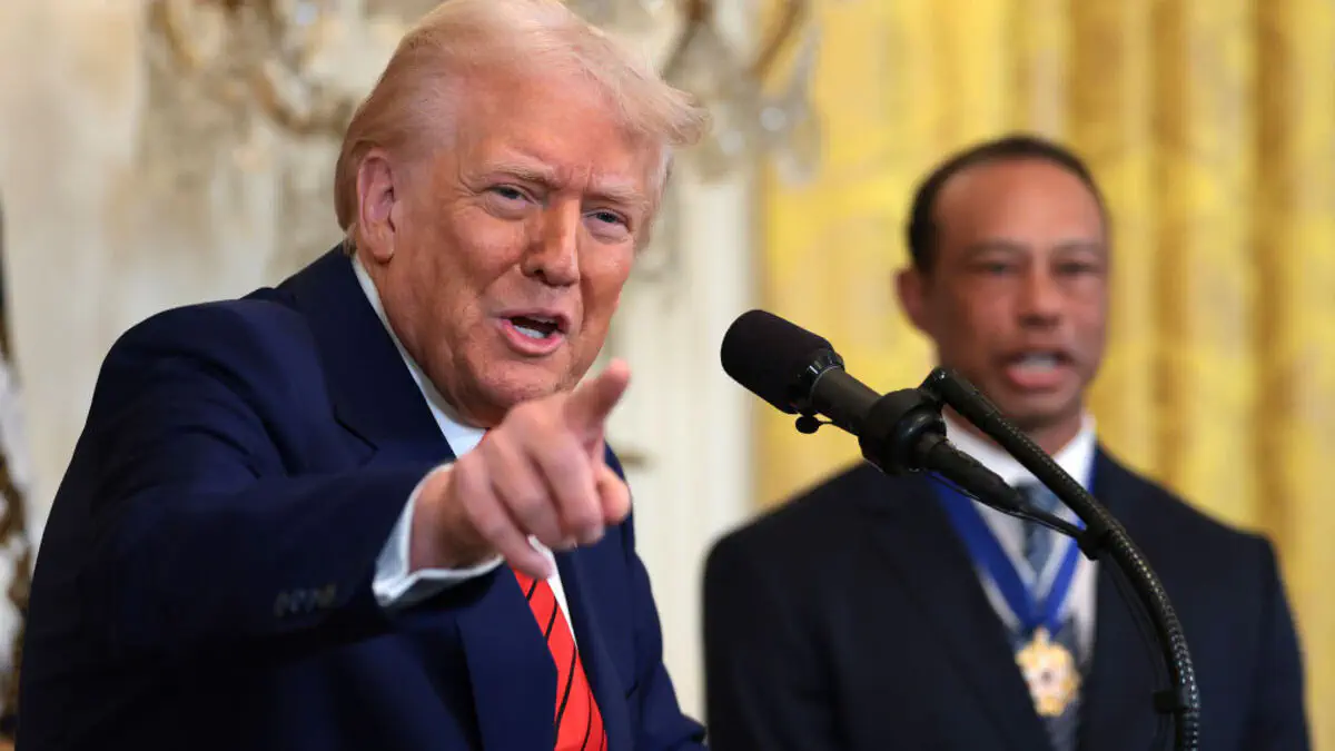 Дональд Трамп встал на защиту гольфиста Тайгера Вудса после ареста за вождение в нетрезвом виде