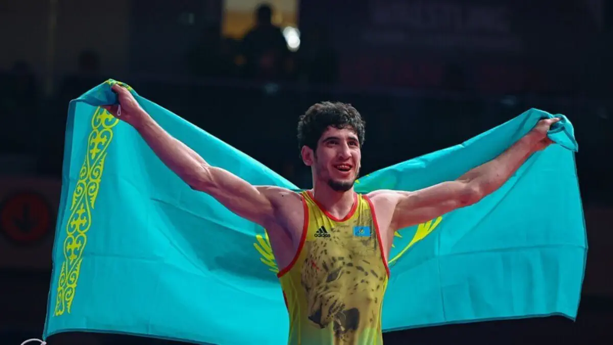 Казахстанский борец завоевал «бронзу» чемпионата Азии в Бишкеке
