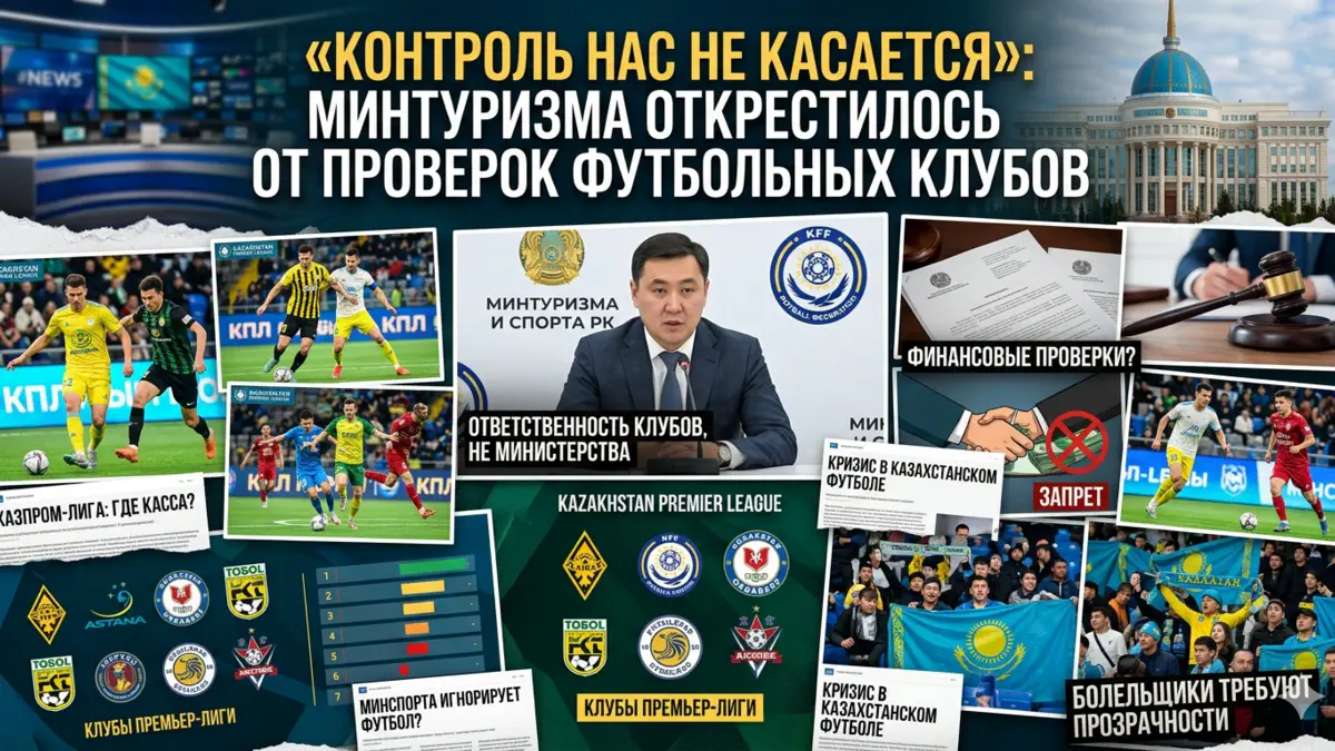 «Контроль нас не касается»: Минтуризма открестилось от проверок футбольных клубов