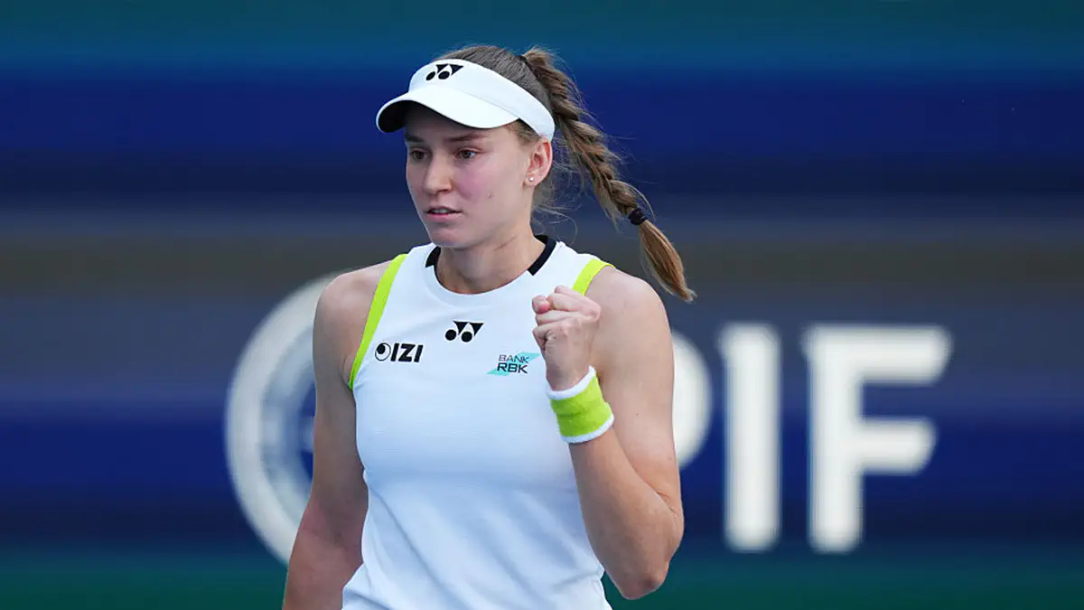 Елена Рыбакина — Диана Шнайдер — 2:0. Уверенная победа. Видеообзор матча